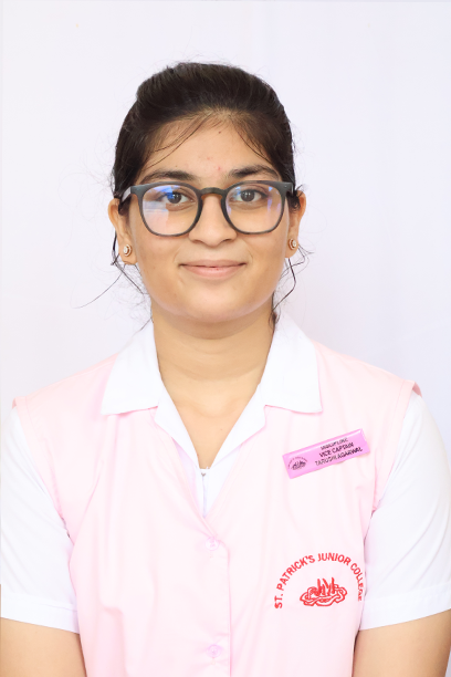 TARUSHI AGARWAL(DISCIPLINE VICE CAPTAIN)
